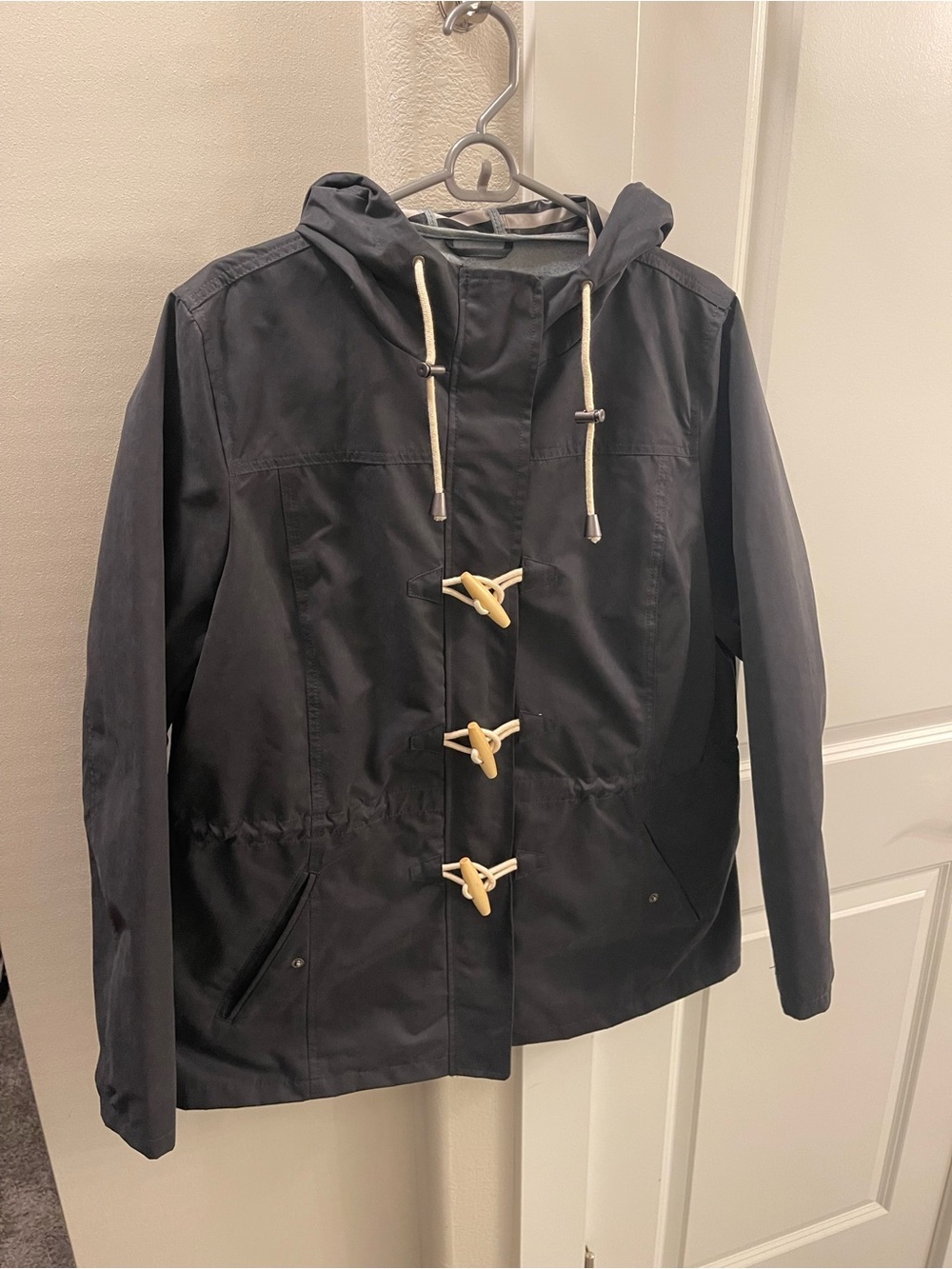 FatFace Hooded Toggle Rain Jacket